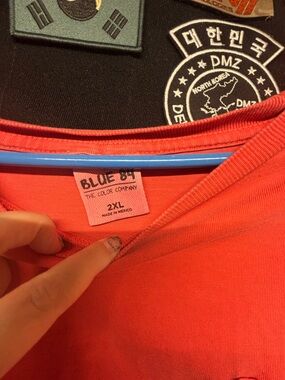 Blue 84 Coral Pink Crewneck T-Shirt